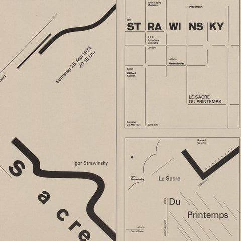 Typographic Process, NR.1–NR.5 (Wolfgang Weingart)