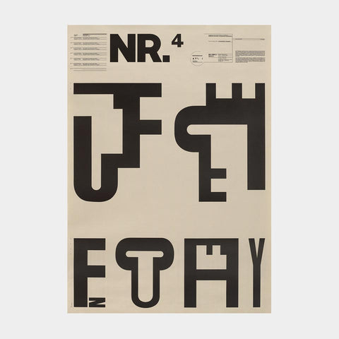 Typographic Process, NR.1–NR.5 (Wolfgang Weingart)