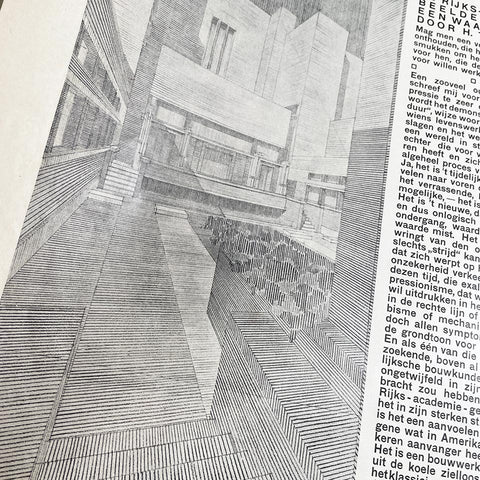 Wendingen: Het nieuw Rijksacademiegebouw