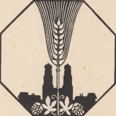 [a bookplate for VP by Hubert Wilm]