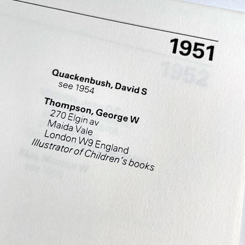 [Yale School of Art Graphic Design alumni directory, 1984]
