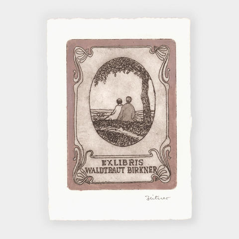 Ex Libris Waldtraut Birkner (Irma Zeitner)