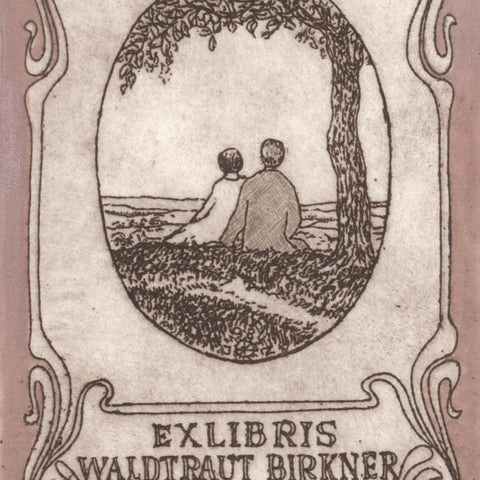Ex Libris Waldtraut Birkner (Irma Zeitner)