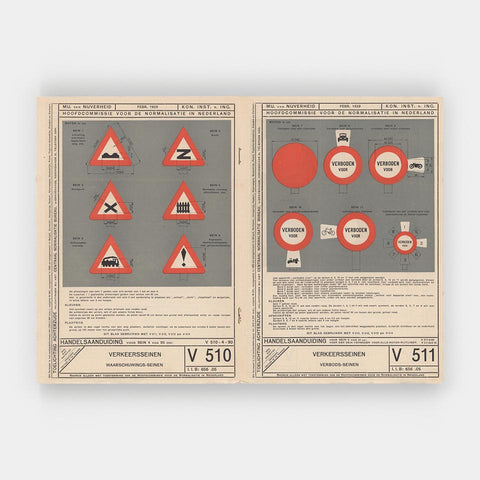 Mededeeling No. 14 van de Hoofdcommissie vor de Normalisatie in Nederland (Piet Zwart)