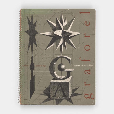 graforel: relief lettering / l’écriture en relief