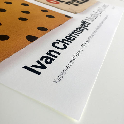 Ivan Chermayeff: Mostly Early Covers Poster