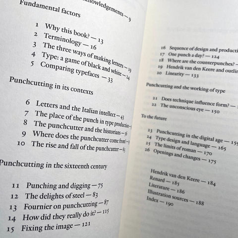 Counterpunch: Making Type in the 16th Century, Designing Typefaces Now