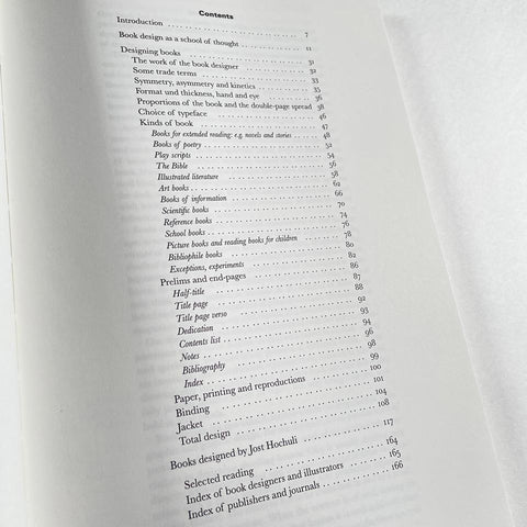 Designing Books: Practice and Theory