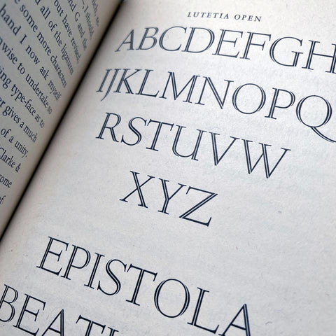 J. Van Krimpen on Designing and Devising Type