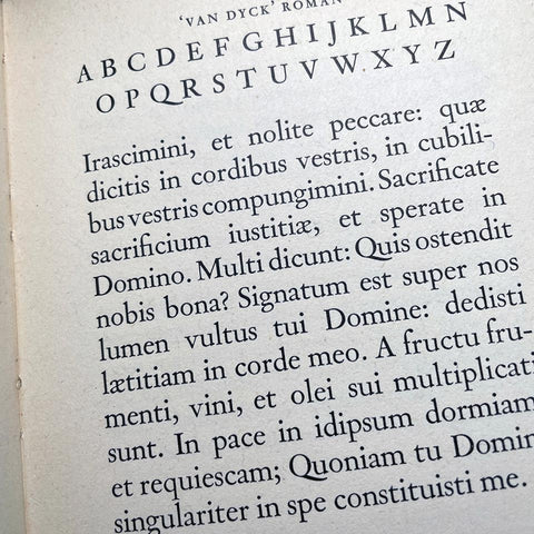 J. Van Krimpen on Designing and Devising Type