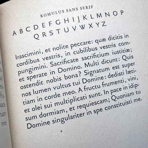 J. Van Krimpen on Designing and Devising Type