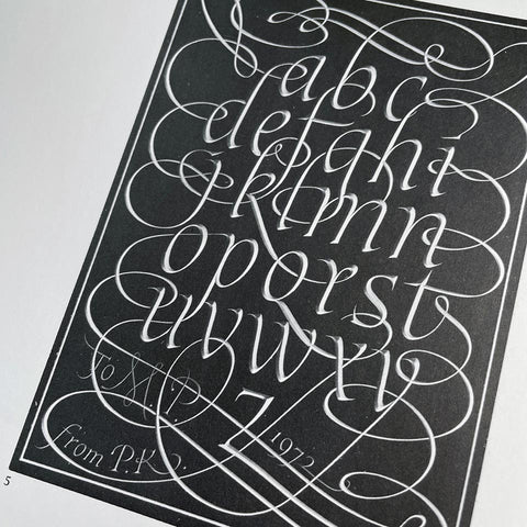 Letters Slate Cut