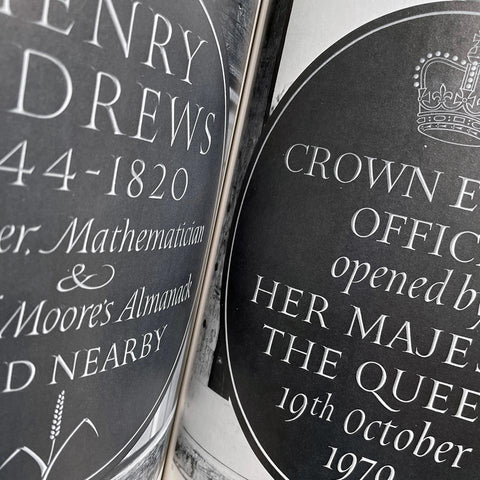 Letters Slate Cut
