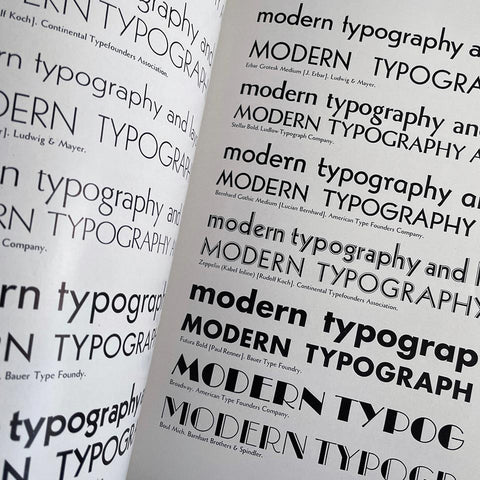 Modern Typography & Layout