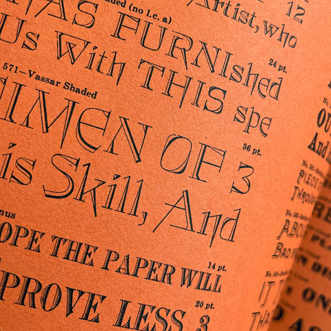 Olde Type Faces at Tri-Arts Press