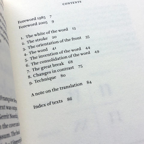 The Stroke: Theory of Writing