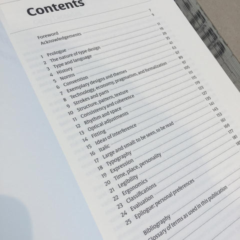 Gerard Unger: Theory of Type Design