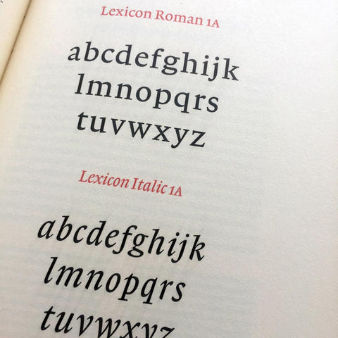 Trinité & Lexicon: The Typefaces Designed by Bram de Does
