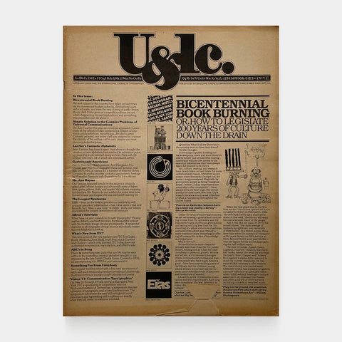 U&lc, Vol. 3, No. 3